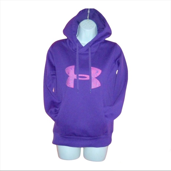 Under Armour Tops - Under Armour Storm Coldgear Semi-Fitted Sweatshirt Hoodie - Size Small
